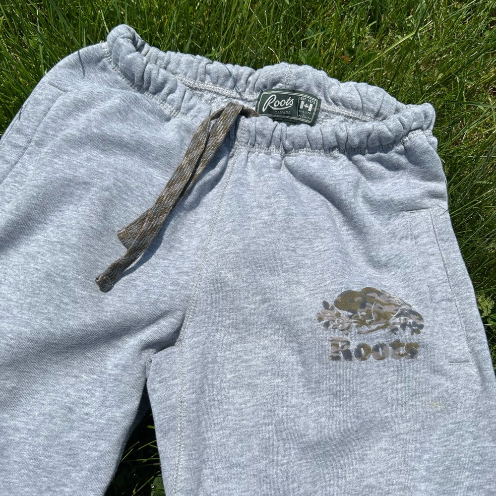 Roots Grey Organic Original BF Sweatpant